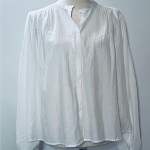 Chic White Women's Blouse
